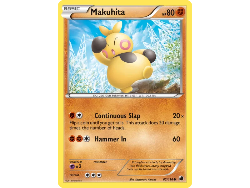 Makuhita (Reverse Holo)