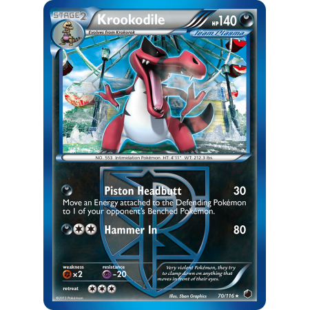 Krookodile (Reverse Holo)