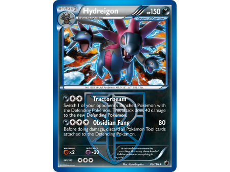 Hydreigon (Reverse Holo)