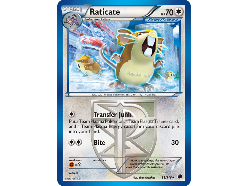 Raticate (Reverse Holo)