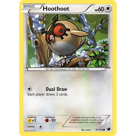 Hoothoot (Reverse Holo)
