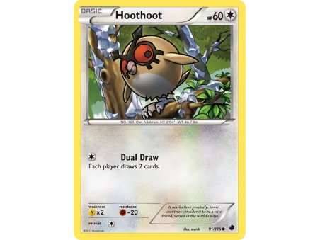 Hoothoot (Reverse Holo)