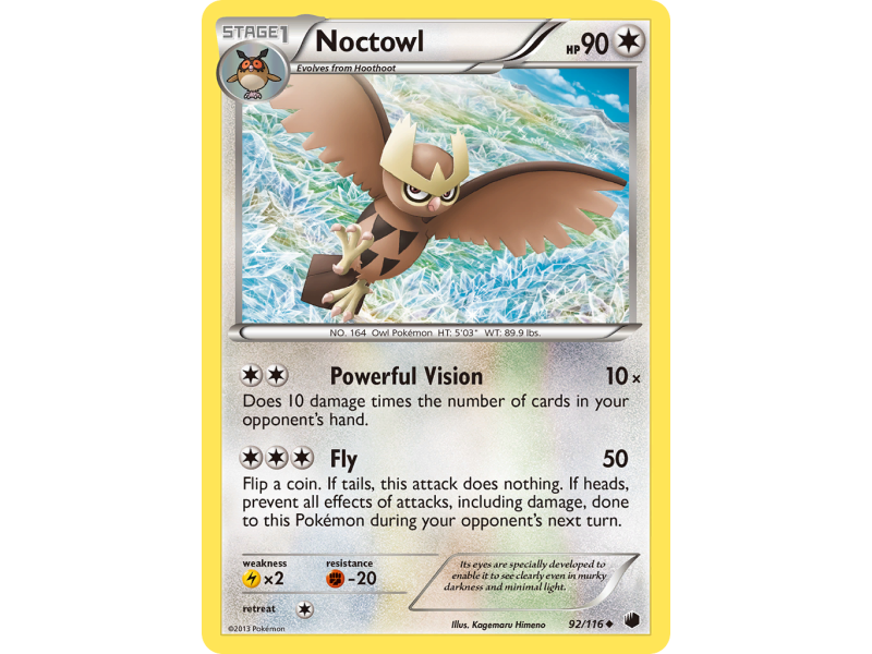 Noctowl (Reverse Holo)