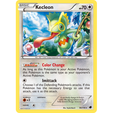 Kecleon (Reverse Holo)