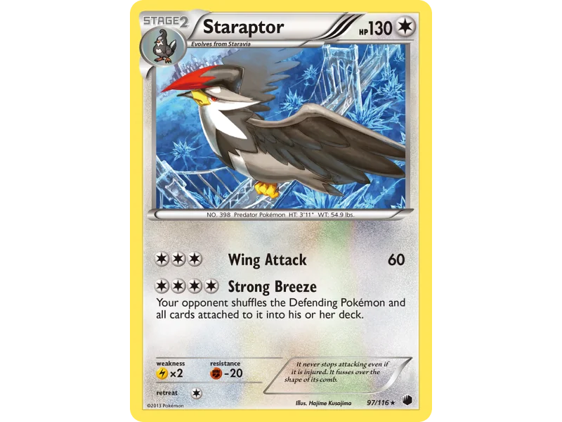 Staraptor (Reverse Holo)