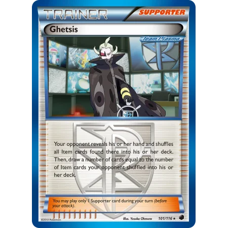 Ghetsis (Reverse Holo)