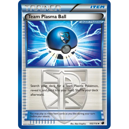 Team Plasma Ball (Reverse Holo)