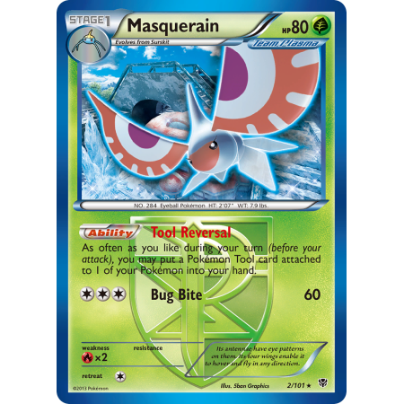 Masquerain (Reverse Holo)