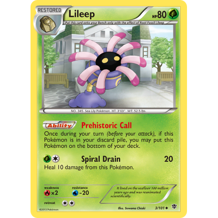 Lileep (Reverse Holo)