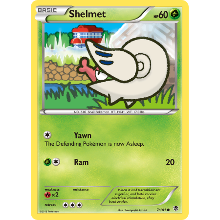 Shelmet (Reverse Holo)