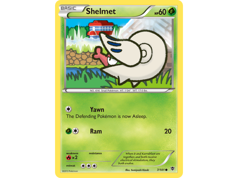 Shelmet (Reverse Holo)