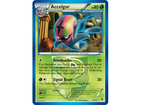 Accelgor (Reverse Holo)