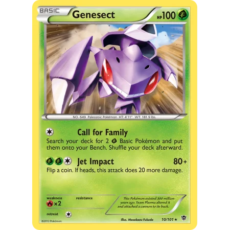Genesect (Reverse Holo)