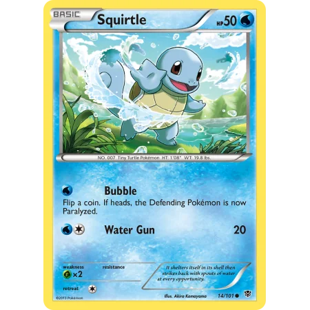 Squirtle (Reverse Holo)