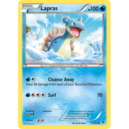 Lapras (Reverse Holo)
