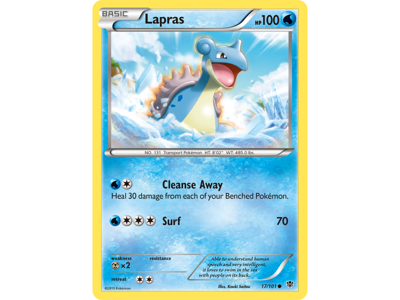 Lapras (Reverse Holo)