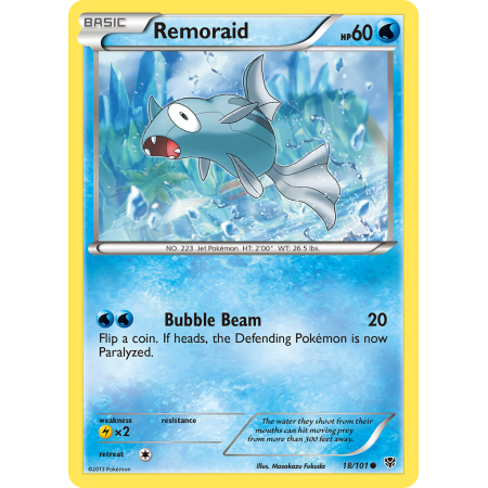 Remoraid (Reverse Holo)