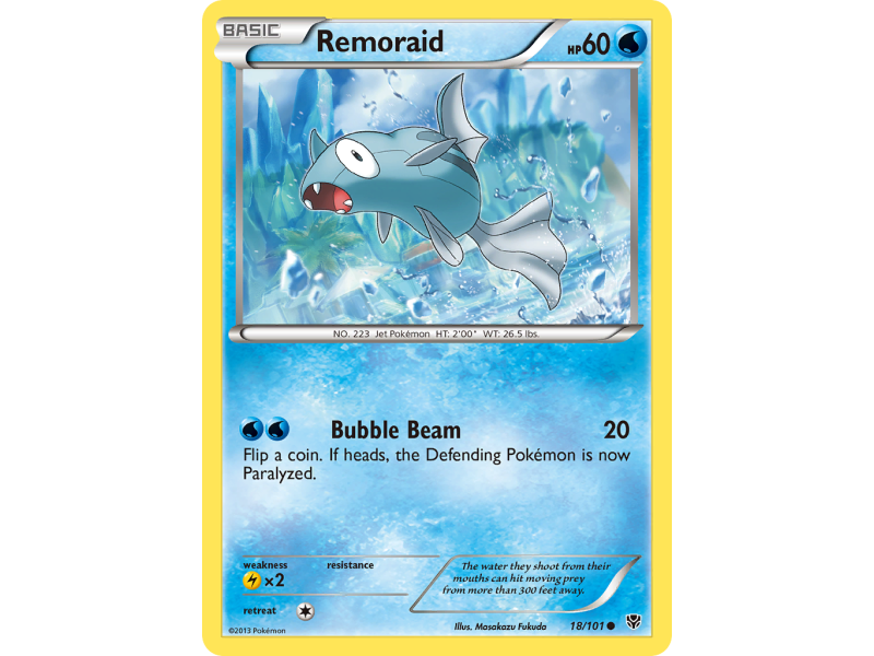 Remoraid (Reverse Holo)