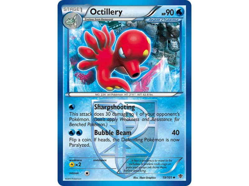 Octillery (Reverse Holo)