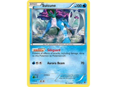 Suicune (Reverse Holo)
