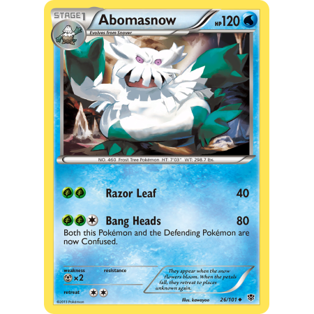 Abomasnow (Reverse Holo)