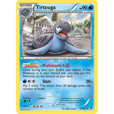 Tirtouga (Reverse Holo)