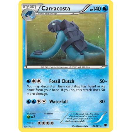 Carracosta (Reverse Holo)