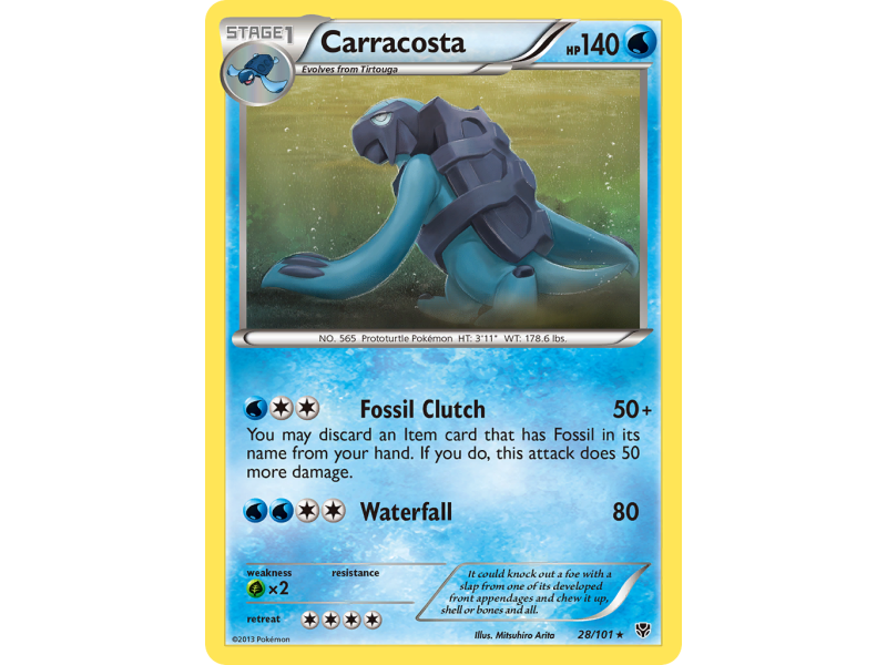 Carracosta (Reverse Holo)