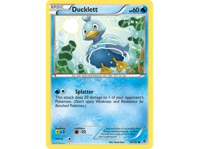 Ducklett (Reverse Holo)