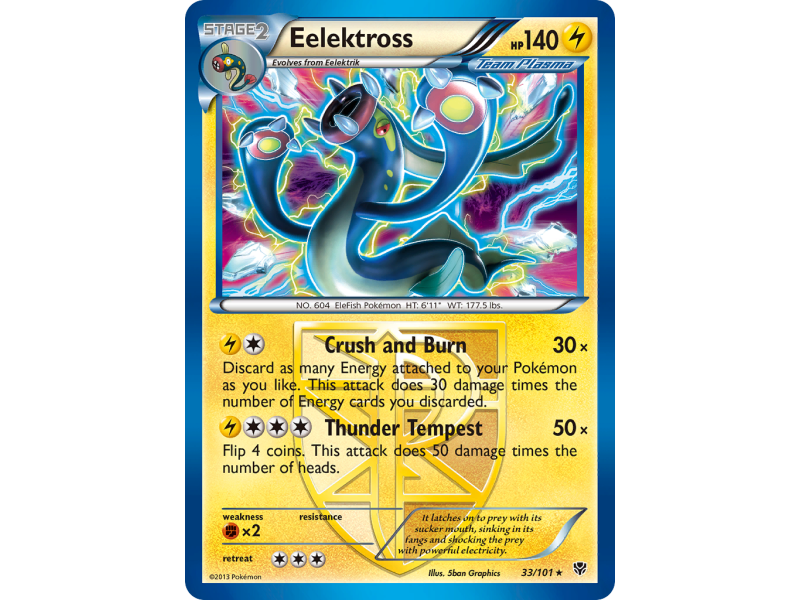 Eelektross (Reverse Holo)