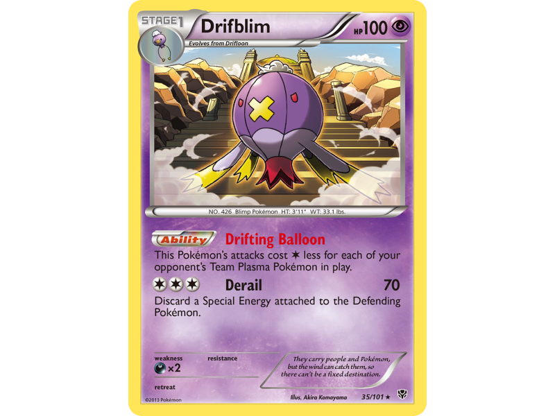 Drifblim (Reverse Holo)
