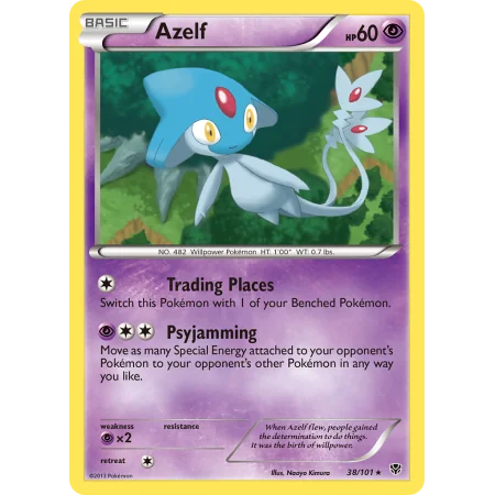 Azelf (Reverse Holo)