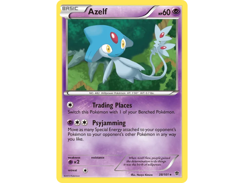 Azelf (Reverse Holo)