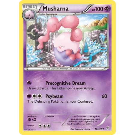 Musharna (Reverse Holo)