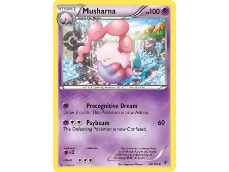 Musharna (Reverse Holo)