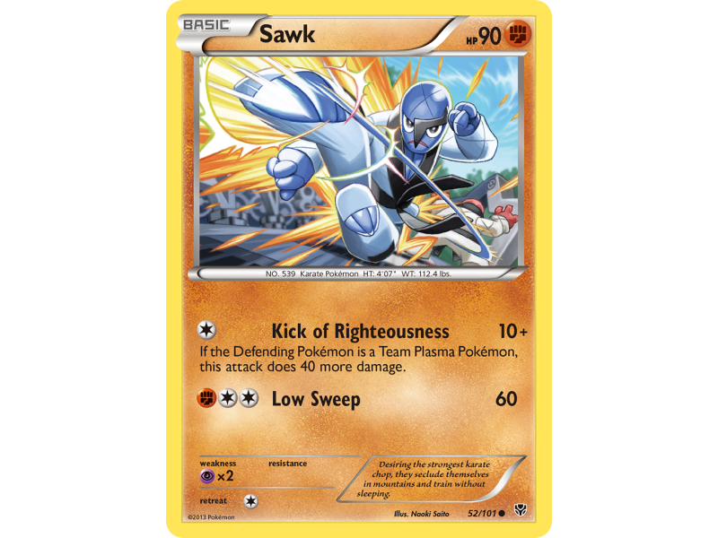 Sawk (Reverse Holo)