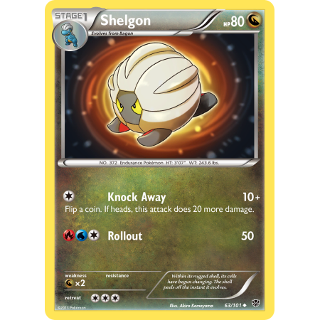 Shelgon (Reverse Holo)
