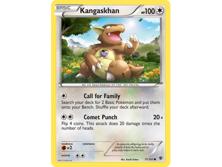 Kangaskhan (Reverse Holo)