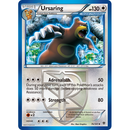 Ursaring (Reverse Holo)