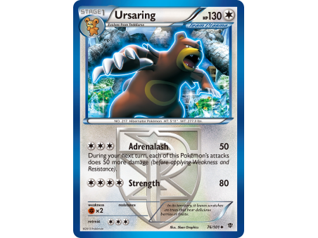 Ursaring (Reverse Holo)