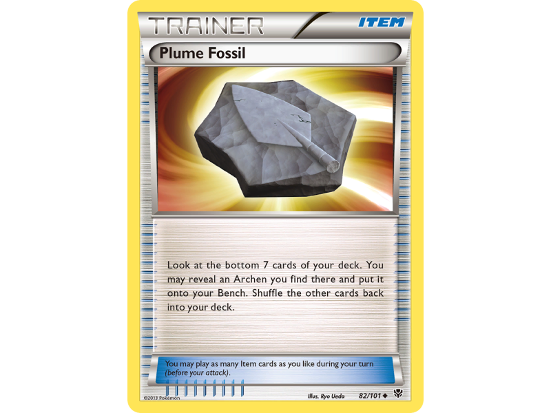 Plume Fossil (Reverse Holo)