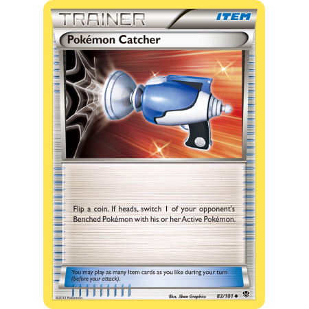 Pokémon Catcher (Reverse Holo)