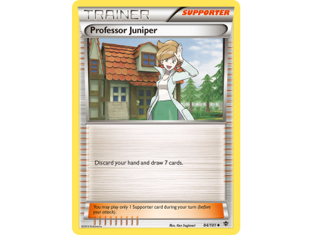 Professor Juniper (Reverse Holo)