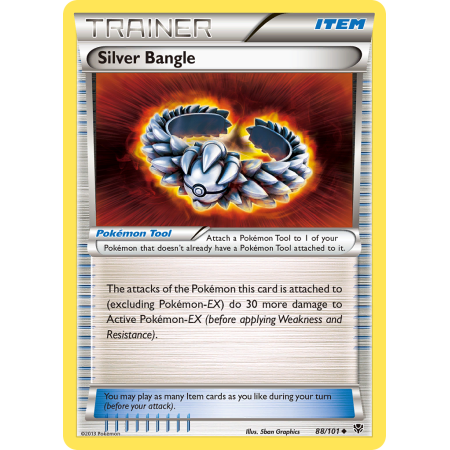 Silver Bangle (Reverse Holo)