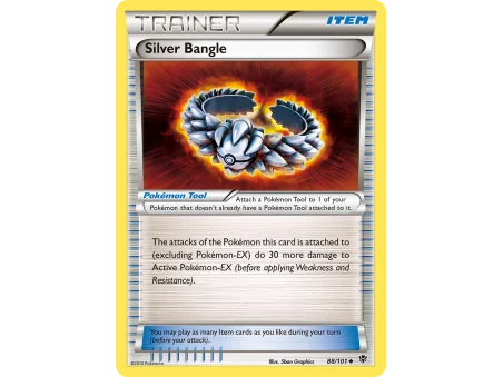 Silver Bangle (Reverse Holo)