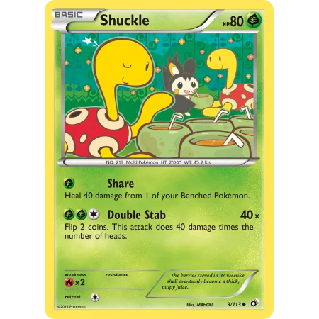 Shuckle (Reverse Holo)