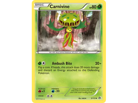 Carnivine (Reverse Holo)
