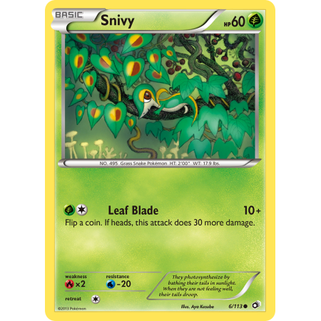 Snivy (Reverse Holo)