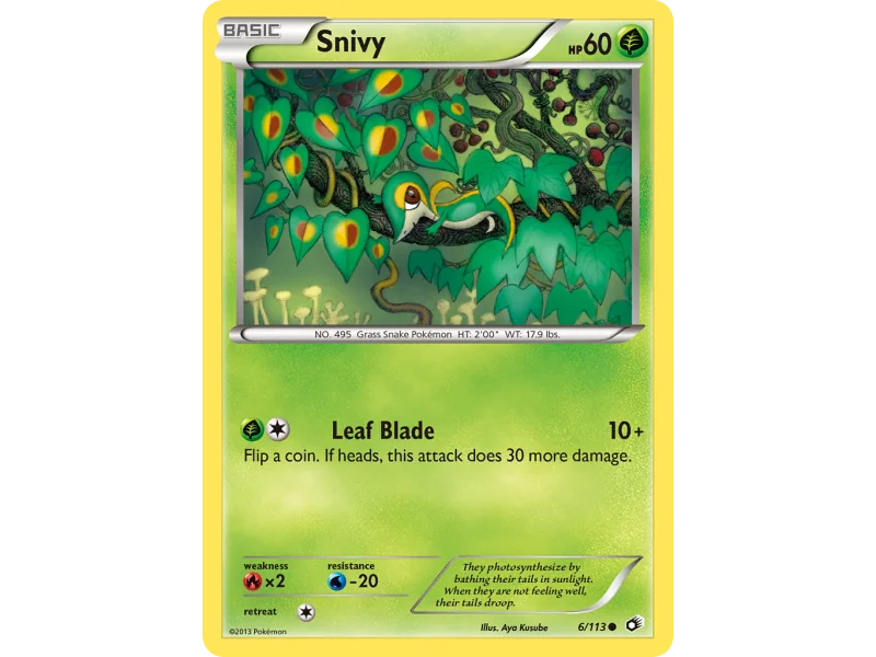 Snivy (Reverse Holo)
