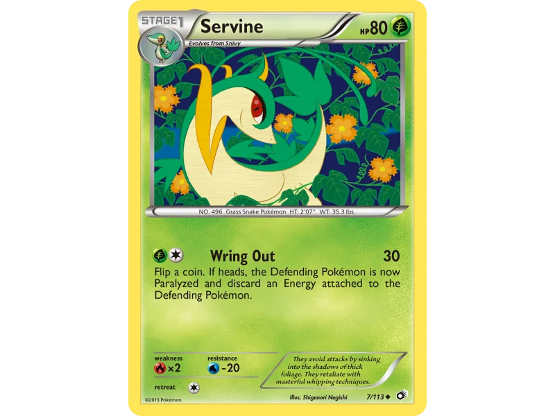 Servine (Reverse Holo)